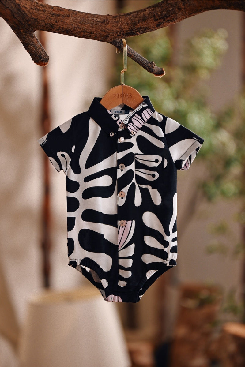 The Bayu Babies Batik Romper - Wild