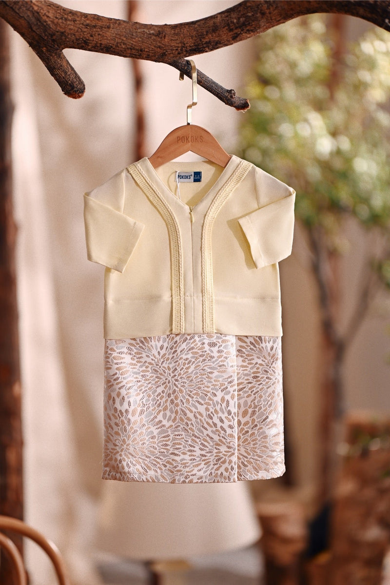 The Bayu Babies Kurung - Baby Yellow