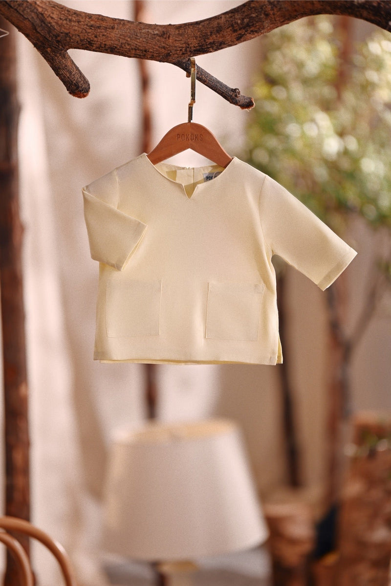 The Bayu Babies Kurta - Baby Yellow