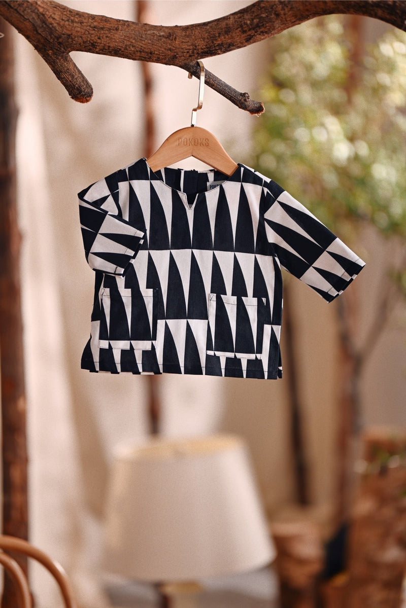 The Bayu Babies Kurta - Sail