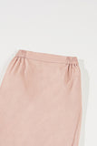 Dusty Pink Timur Overlay Skirt