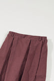 The Timur Skirt Pants - Mangosteen