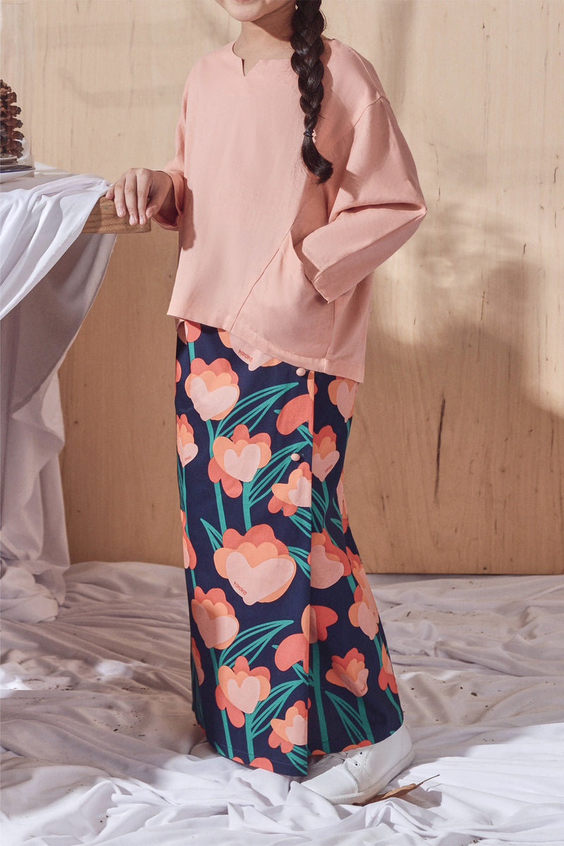 Printed Folded skirt