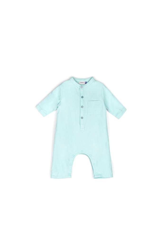baby jumpsuit biru cair