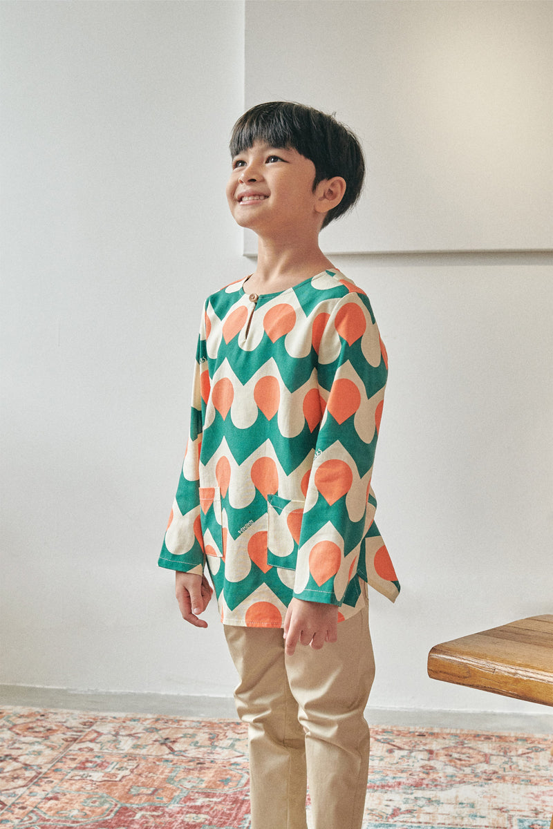 kurta cotton bercorak