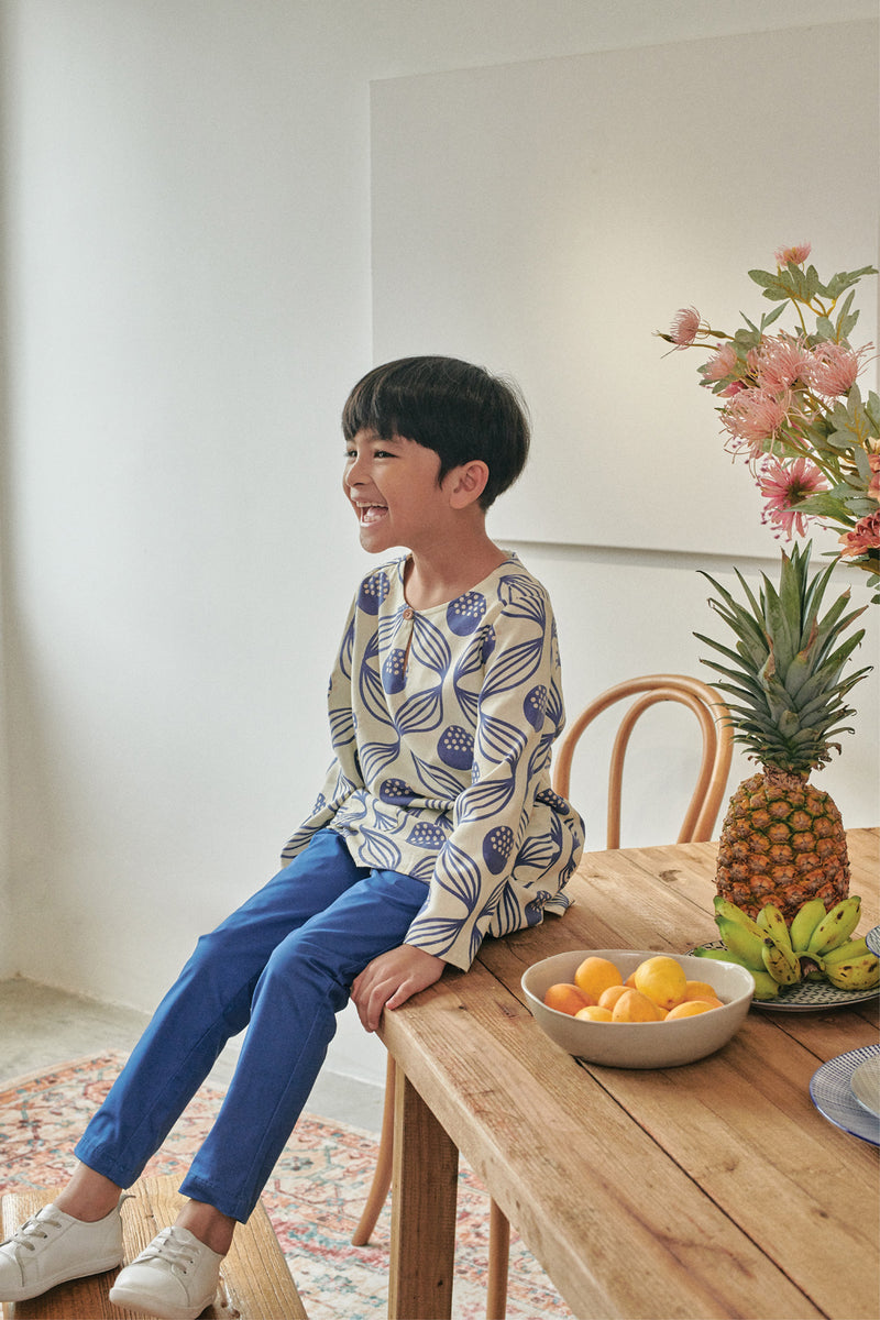 kurta cotton bercorak