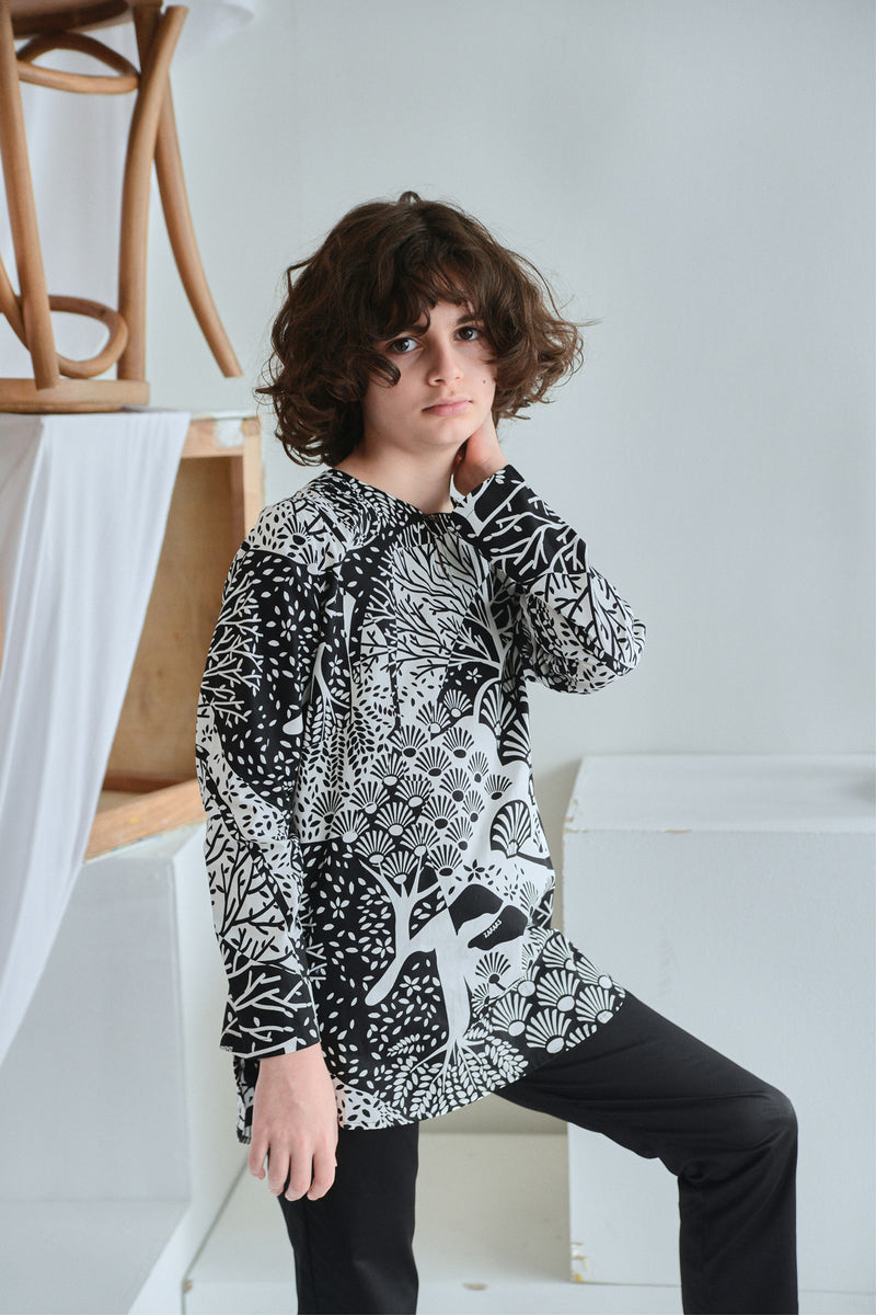 baju kurta lengan panjang