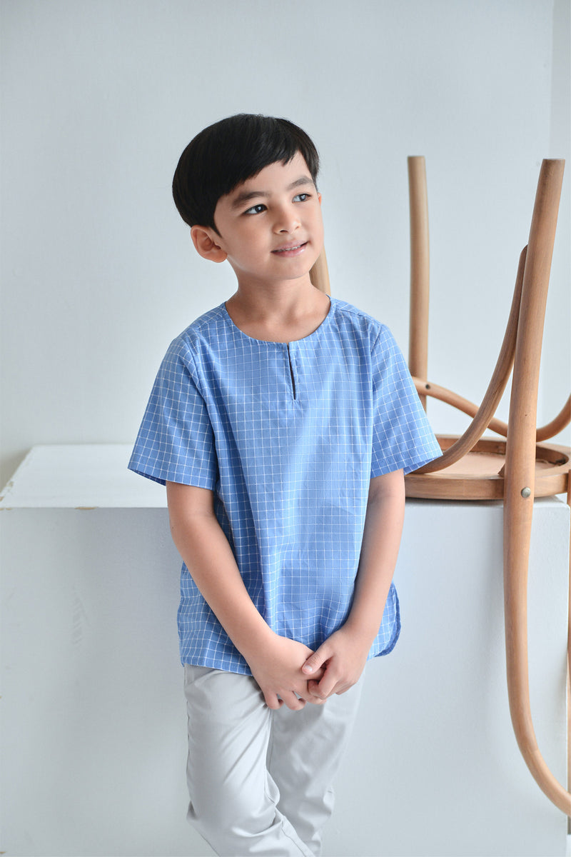 kurta budak lengan pendek