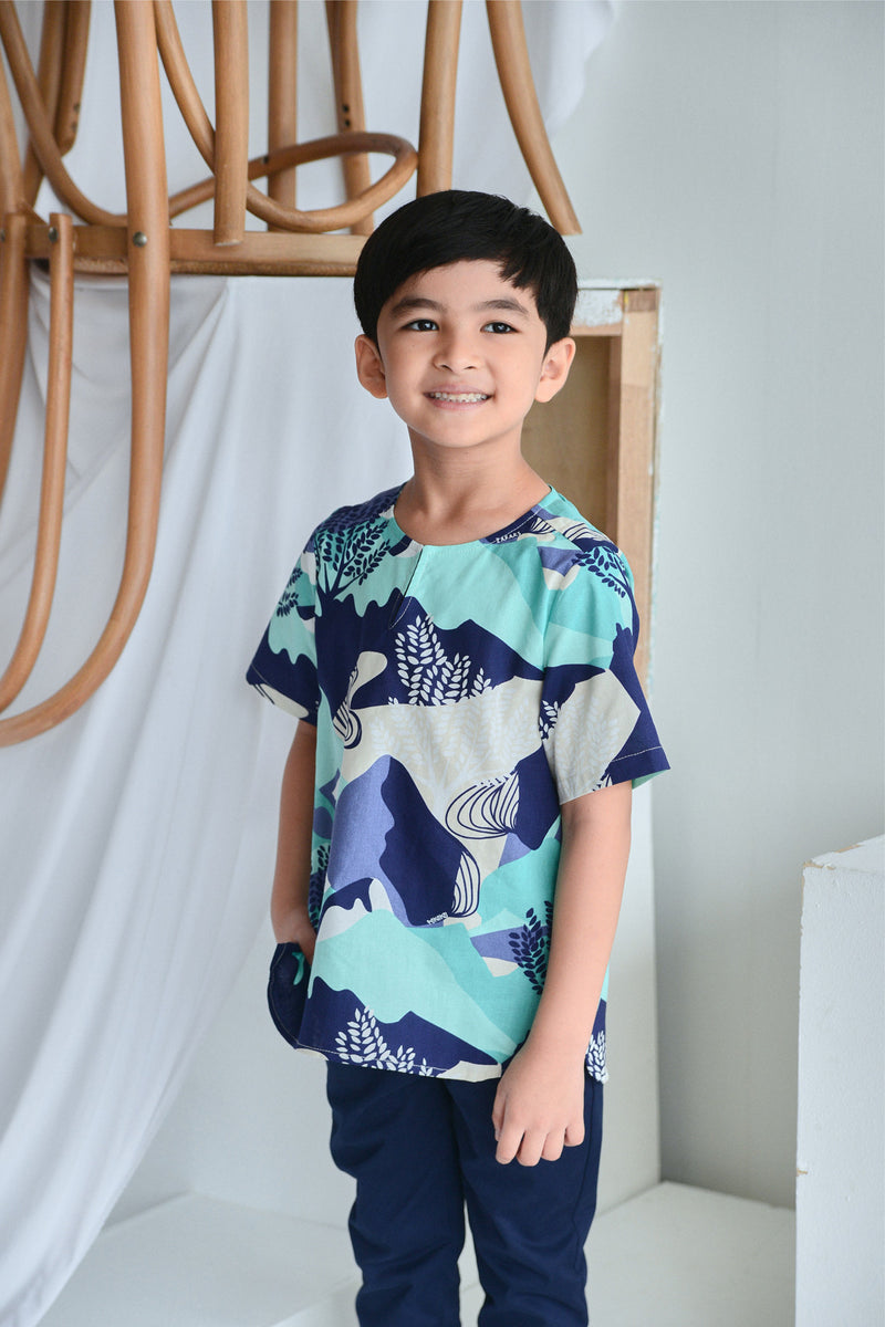 kurta budak lengan pendek