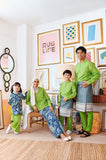 The Narik Baju Melayu - Lime Green