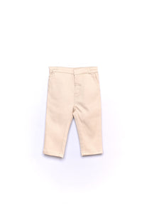 The Perfect Babies Slim Fit Pants - Cream