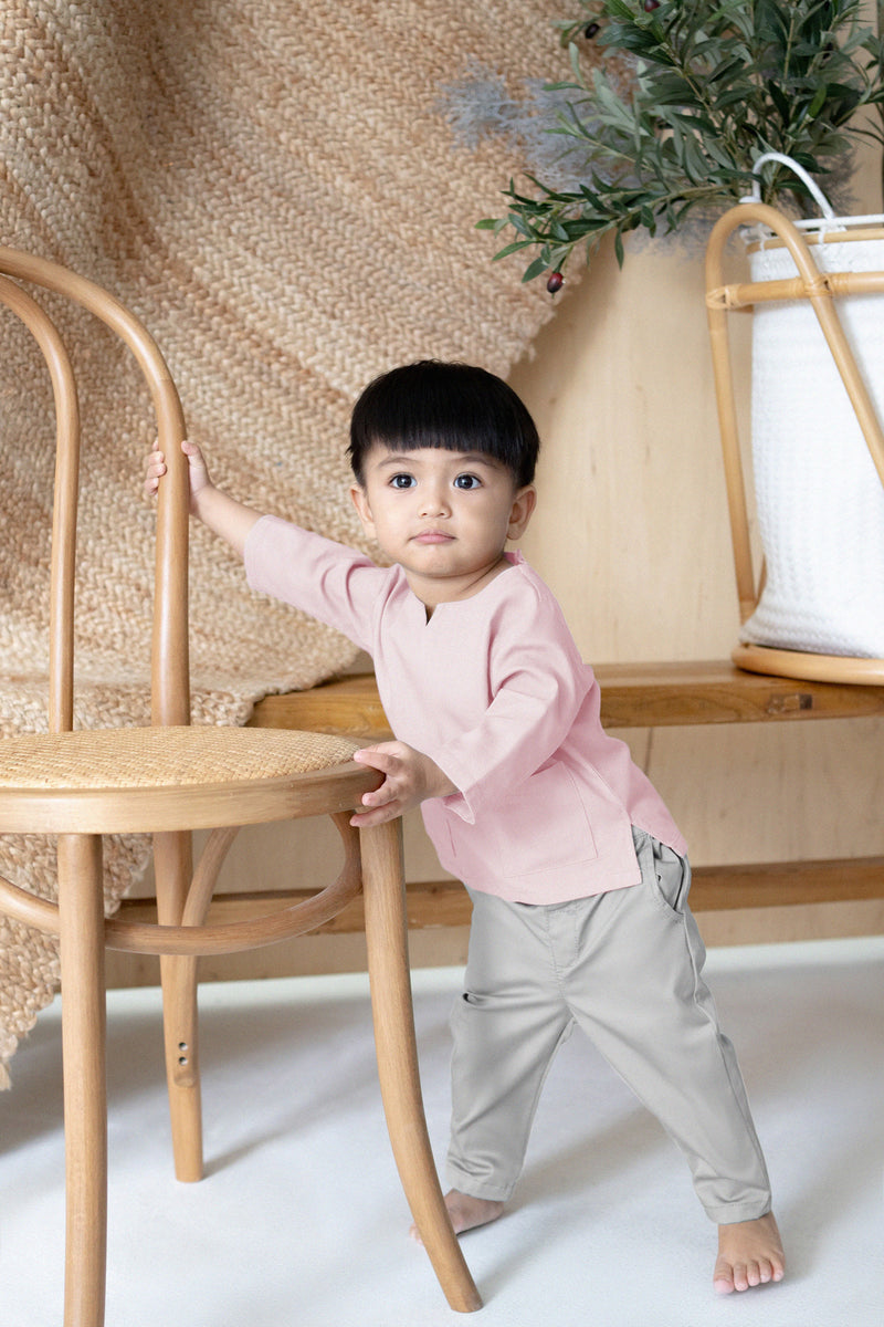 The Rasa Damai Babies Kurta - Pink