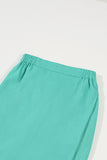 Tiffany Green Colour - Folded skirt