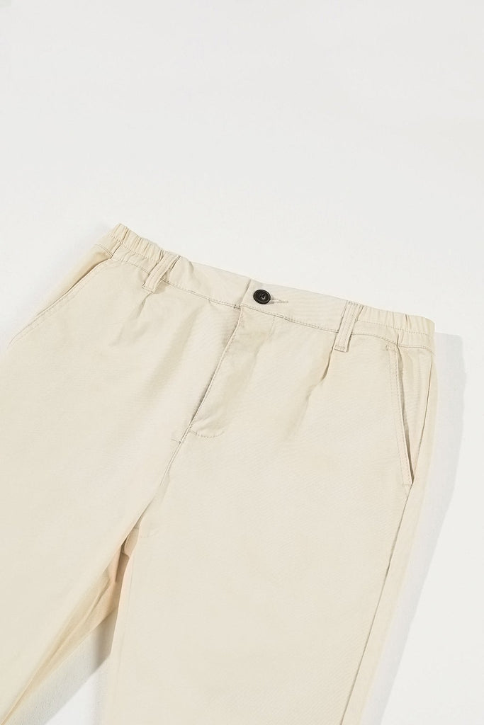 The Perfect Men Slim Fit Pants - Cream