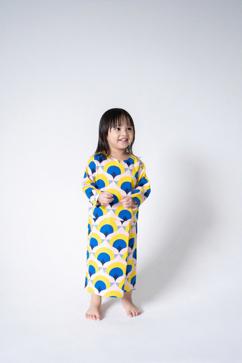 The Rasa Damai Babies Kurung - Bulan