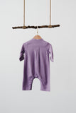 The Tanah Babies Baju Melayu Jumpsuit - Purple