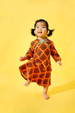 The Spring Babies Cheongsam - Ang Ang Print - POKOKS.COM