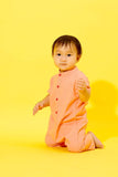 Salmon Chinese style Babies Jumpsuit