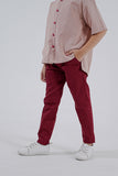 The Perfect Slim Fit Pants - Maroon