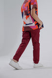 The Perfect Slim Fit Pants - Maroon