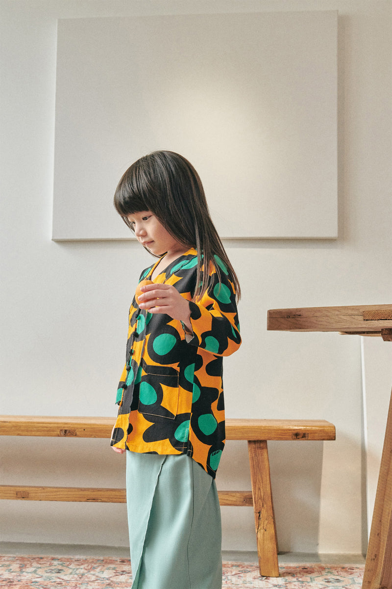 baju kebarung cotton bercorak