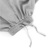 The Padi Long Linen Skirt - Grey