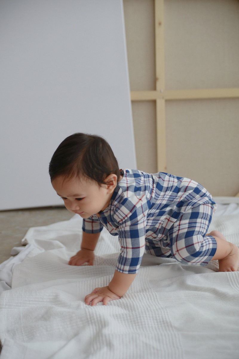 The Seniman Babies Jumpsuit - Fusion Checked