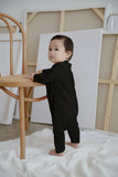 The Seniman Babies Baju Melayu Jumpsuit - Black