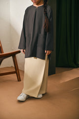 The Rasa Damai Folded Skirt - Khaki