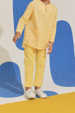 The Kurnia Slim Pants - Lemon Yellow