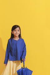 The Kurnia Relaxed Blouse  - Classic Blue