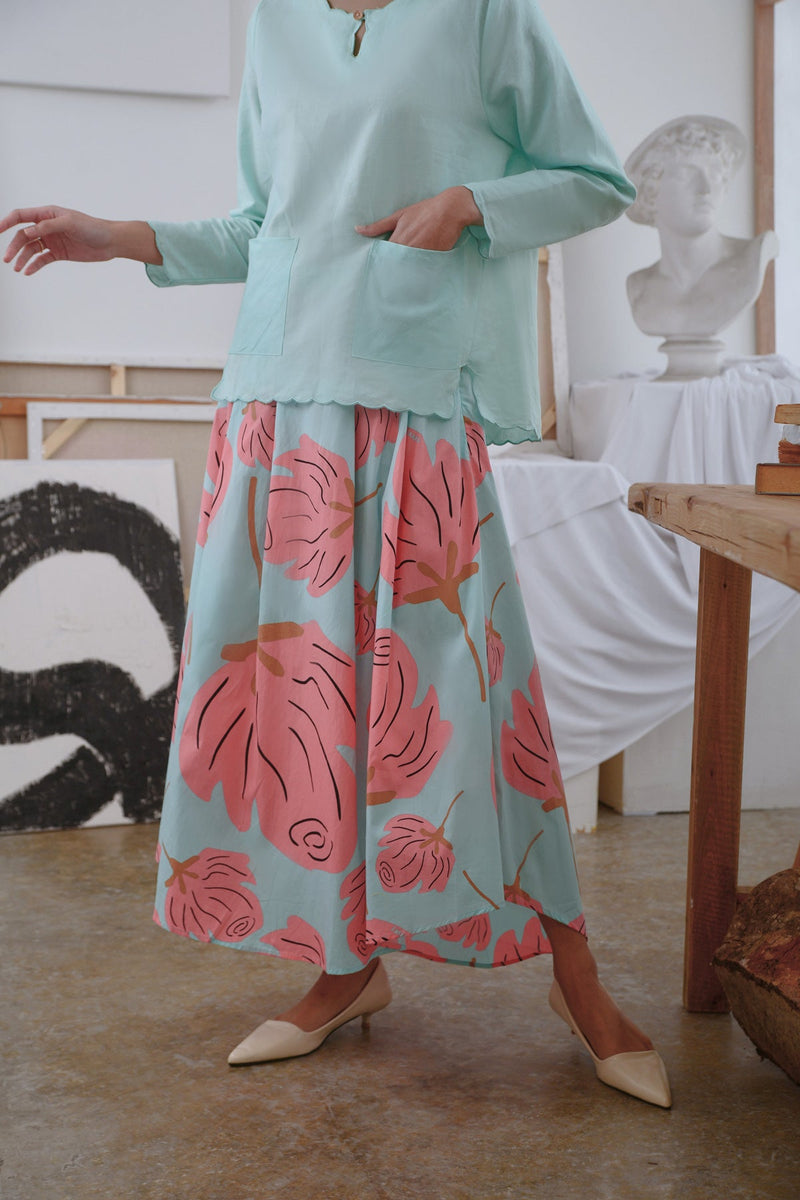 The Seniman Women Pleats Umbrella Skirt - Girang