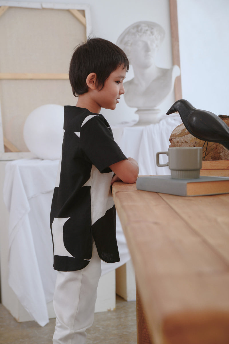 The Seniman Short Sleeve Kurta - Tenang