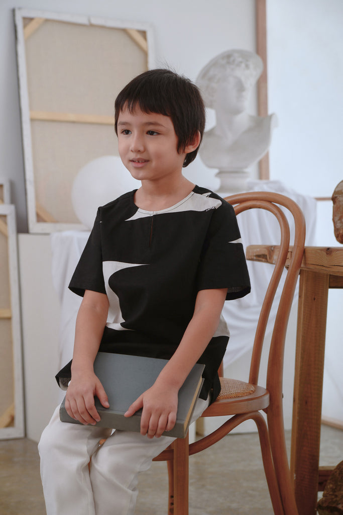 The Seniman Short Sleeve Kurta - Tenang