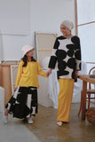 The Seniman Women Scallop Skirt - Mustard