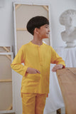 The Seniman Baju Melayu Top - Mustard