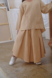 The Seniman Pleats Umbrella Skirt - Khaki