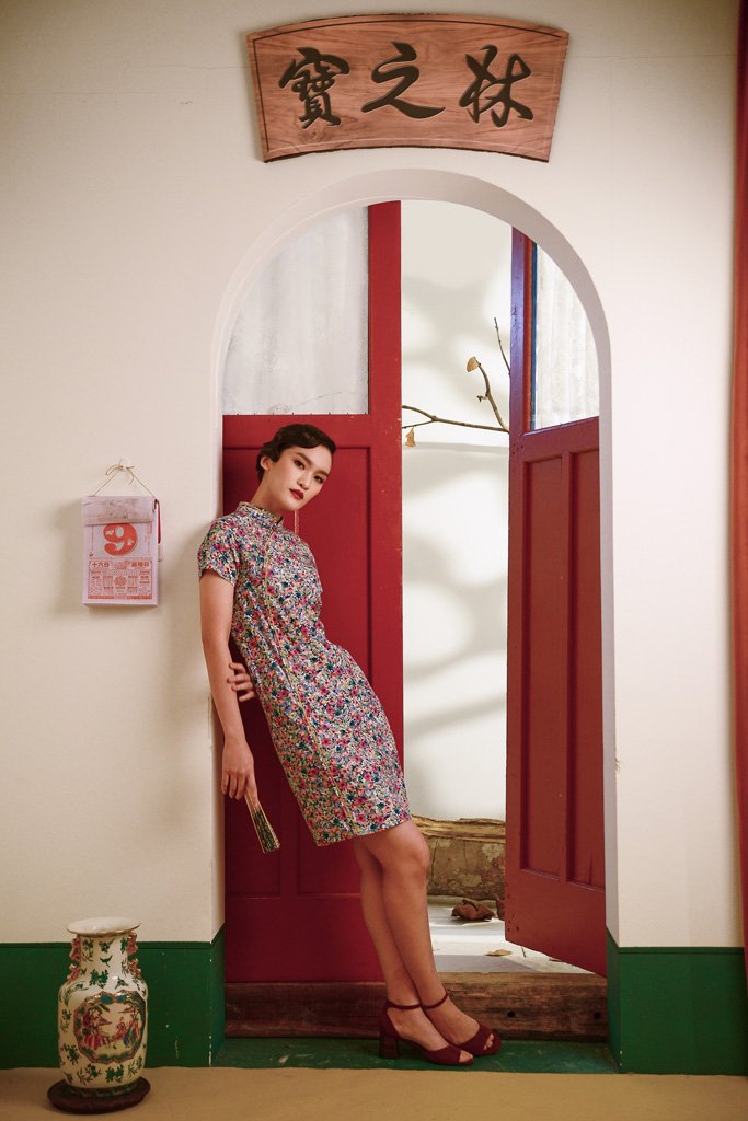 The Good Times Women Cheongsam Dress - Spring Floral