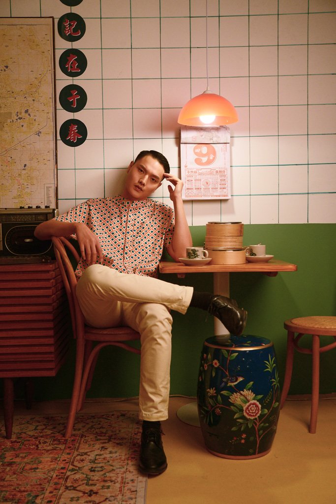 The Good Times Men Oriental Shirt - Colony