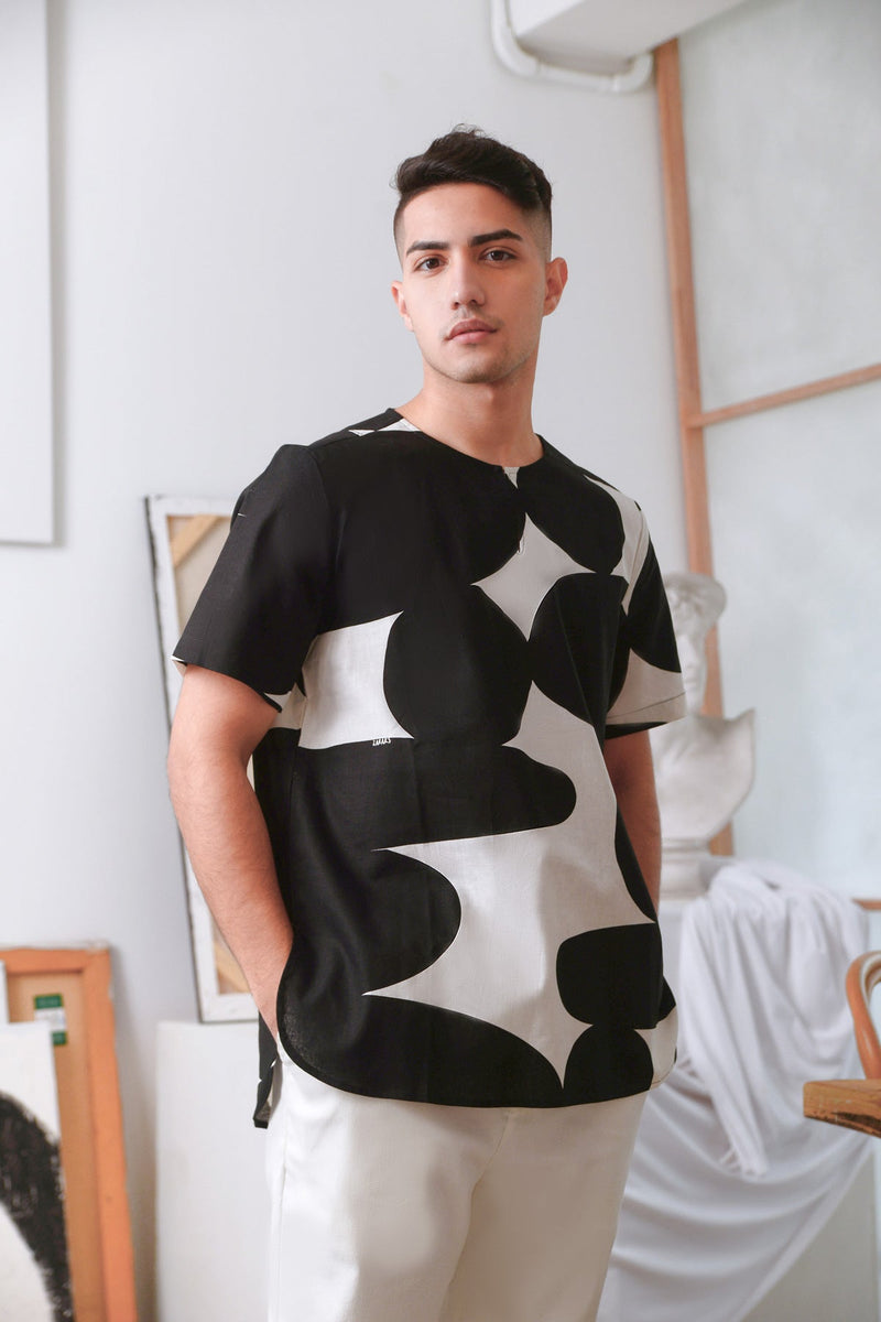 The Seniman Men Short Sleeve Kurta - Tenang