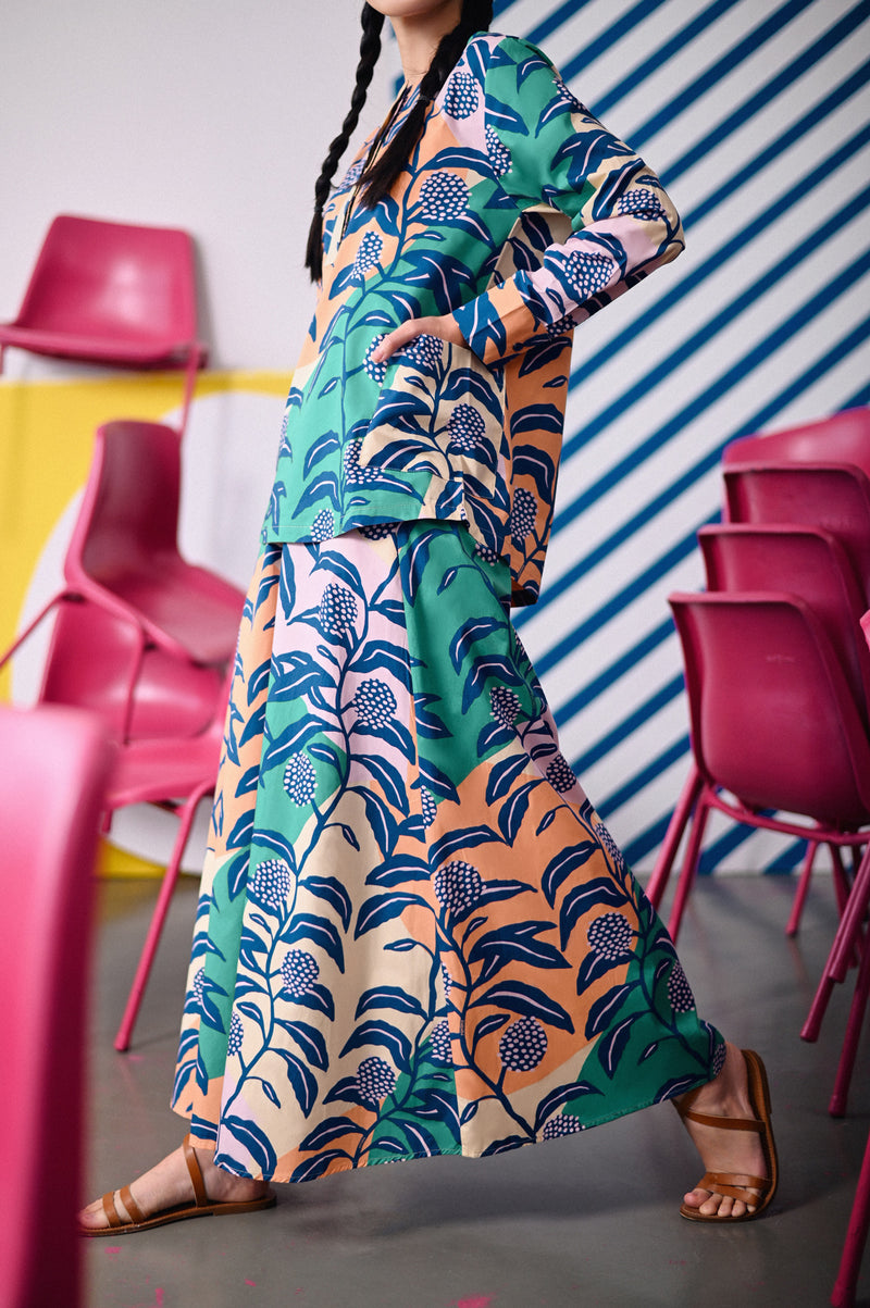 kain kembang bercorak floral dewasa 