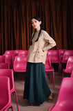 The Dulu Kita Women Flare Skirt - Emerald Green