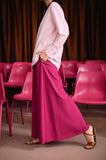 The Dulu Kita Women Placket Blouse - Pink