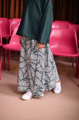 The Dulu Kita Flare Skirt - Mimosa
