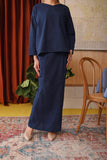 The Tanah Women Glory Skirt - Navy Blue
