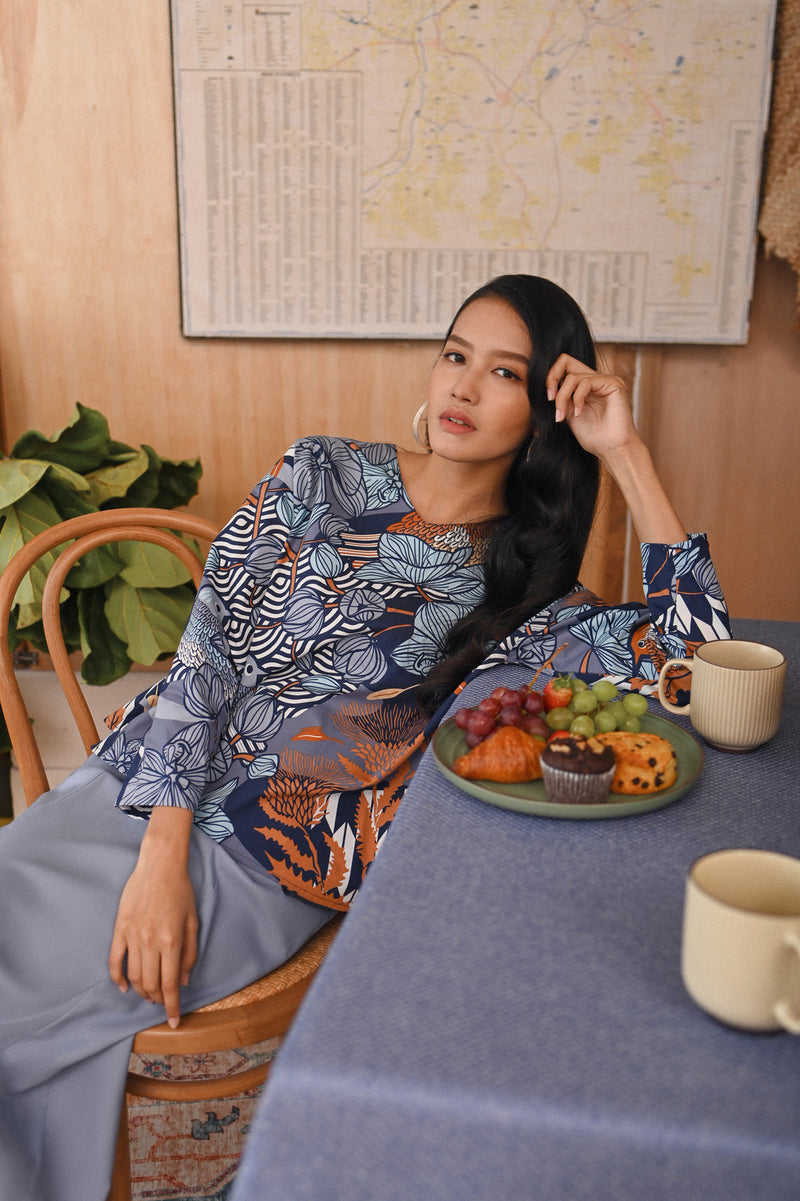 The Tanah Women Selesa Blouse - Kelabit