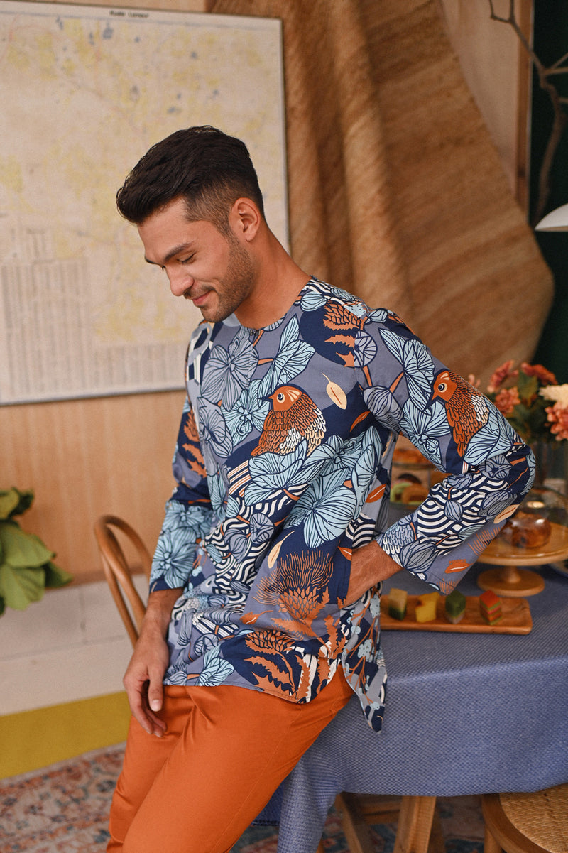 The Tanah Men Kurta - Kelabit