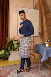 The Tanah Men Baju Melayu - Navy Blue