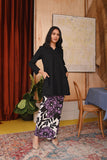 The Tanah Women Folded Skirt - Cameron