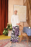 The Tanah Women Folded Skirt - Cameron